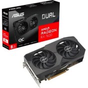 Resim Asus RADEON DUAL RX 7600 8GB 128bit GDDR6 2715MHz OC HDMI 3xDP (DUAL-RX7600-O8G-V2) EKRAN KARTI 