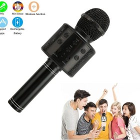 Resim Bt Karaoke Mikrofon-siyah 