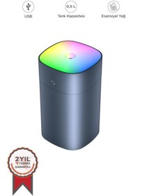 Resim Torima H4 Siyah Humidifier Aroma Terapili Hava Nemlendirici 