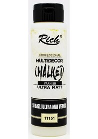Resim Rich Multideco Chalked Ultra Mat Vernik 500Cc 
