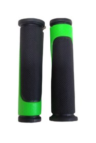 Resim KNT 2 Renkli Bisiklet Elciği Pvc Silikon Yeşil Siyah Renk 125 Mm Uzunluk 