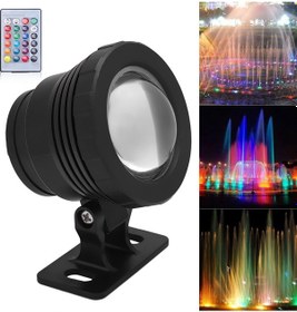 Resim Padalink Uzaktan Kumandalı Rgb Su Altı Aydınlatma Lambası - Bahçe, Havuz Ve Dış Mekanlar İçin Ip65 Su Geçirmez Led Işık 