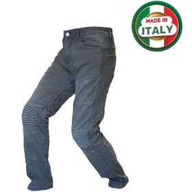 Resim Scudo Dublin 2 Kevlar Motosiklet Kot Pantolonu 32/32 Siyah 