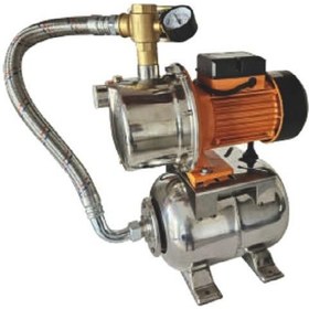 Resim TJET-400S/24V AUTO/P8H 8lt Krom Tanklı Hidrofor 24V 