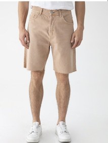 Resim Ltb Mateus Düz Kesim Jean Bermuda 010096103215447 54510 Kahve Rengi Kahverengi 