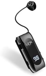 Resim Linktech Makaralı Titreşimli Dijital Göstergeli Bluetooth Kulaklık V80 Pro İos/Android Uyumlu 
