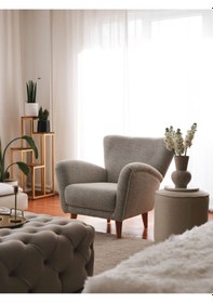 Resim Teddy Gri Berjer Gri 