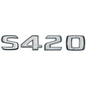 Resim Heropar Mercedes Uyumlu S420 Yazı Şildi 1408173315 