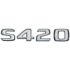 Resim Heropar Mercedes Uyumlu S420 Yazı Şildi 1408173315 