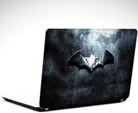Resim Batman Metal Logo Laptop Sticker 19 Inch (40,5X27Cm) 
