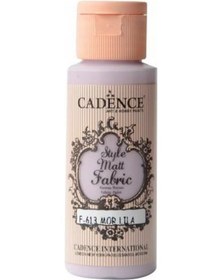 Resim Cadence Sytle Matt Kumaş Boyası 59 ML F-613 MOR LİLA 