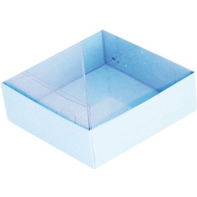 Resim Asetat Kutu Altı Karton 7X7X2.2 Cm 50 Adet Mavi N11.9281 
