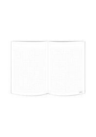 Resim Le Color Kraft Ofis Kareli Defter 17 x 24 CM Mor 