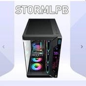 Resim Strom Storm 7 Argb Fanlı Gamer Pc Kasası 850W 80 Plus Bronz Power'lı Sıvı Soğutmalı (Siyah) 