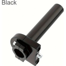 Resim Willowhaven Siyah Yüksek Performanslı Cnc Alüminyum Ayarlanabilir Gaz Kolu Evrensel Motor Gidon Tutamacı 