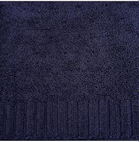 Resim Soft Patte Ayak Havlusu - Lacivert - 50X70 Cm 