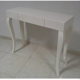 Resim Masifart Motia Dresuar Makyaj Masası Beyaz Lake Beyaz 