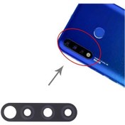 Resim Tecno Uyumlu Spark 4 KC8 Arka Kamera Camı Lensi (Çıtasız Cam) 