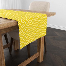 Resim Evmila Geometrik Desenli Runner Modeli - 40x140 cm 