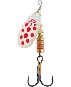 Resim Mepps Aglia No:3 7gr Döner Kaşık Gümüş Kırmızı 