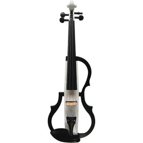 Resim Kinglos KNG SDDS-1802 Elektro Keman (4/4 - Beyaz) (Kutulu) | Zarif Beyaz Parlak Finish, Amfi Uyumluluğu ve Profesyonel Performans İçin Hafif Kompakt Yapı 