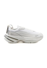 Resim Lacoste Sport Audyssor Leather Mens Sneaker Hakiki Deri Erkek Günlük Spor Ayakkabı Beyaz Lacivert 