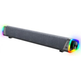 Resim Bowie Hassas Bluetooth Kablosuz Masasüstü Hoparlör Soundbar Rgb Işıklı Gaming Hoparlör 