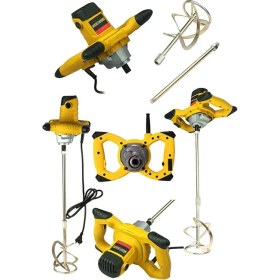 Resim 3000 W 6 Kademe Devir Ayarlı Elektirikli Alçı Boya ve Harç Karıştırıcı Mikser 