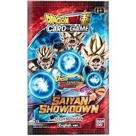 Resim Dragon Ball Super Card Game Saiyan Showdown Booster Pack 