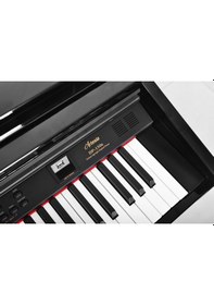 Resim Artesia Dp-150e-bp Dijital Piyano - Lake Siyah Üst Segment - Konsol Piyano Parlak Lake Siyah Black Polished Finish, Gerçekçi Çekiç Aksiyonu, Yüksek Güçlü Hoparlör Sistemi Ölçüler: 1370 X 430 X 840 Mm 