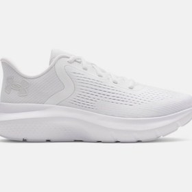 Resim Under Armour 3028262-100-UA W Charged Rogue 5 Beyaz Kadın Koşu Ayakkabısı 