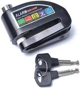 Resim DİSK KİLİT - ANAHTARLI - ALARMLI [SİYAH] 