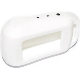 Resim Cdwishbest Beyaz Silikon Araba Anahtarı Durum Için Starline A62 A92 V62 Moto V63 A94 A A95 Iki Yönlü Araba Alarmı LCD Uzaktan Verici Koruyucu Kapak (Yurt Dışından) 