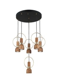 Resim Mudo Home Beacon 5+1'li Sarkıt Kahverengi 