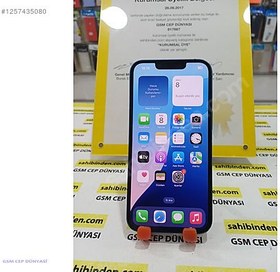 Resim Apple iPhone 13 İkinci El YD | 256 GB | Mavi 