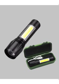 Resim Ultra Dalı 4 Mod Şarjlı Işıldak Suya Ve Darbeye Dalı 100.000 Saat Semeglbl - 85 Led Ömrü Çok Renkli 