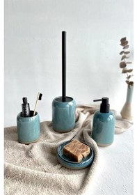 Resim Primanova Cartrı Tuvalet Fırçası Mavi Renkli 