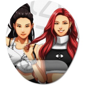 Resim Pixxa Itzy Bilek Destekli Mousepad Model - 3 Oval 