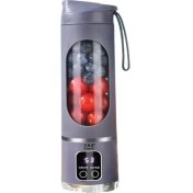 Resim Aleld Sıkacağı Ev Tipi Elektrikli Sıkacağı Mini Meyve Suyu Bardağı Mor (Yurt Dışından) 