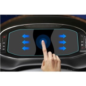 Resim Cupra Terramar Ekran Koruyucu 10.25 İnç Dijital Gösterge ' Sadece Ekran Koruyucu 