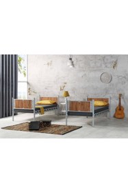 Resim Mobilya Dükkanım Elegan Ranza 90x190 ARM017 Ceviz 