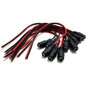 Resim Fully Dişi Power Voltaj Kablosu 5.5X2.1Mm -10Adet 