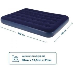 Resim Marsilyan Çift Kişilik Yumuşak Şişme Yatak 