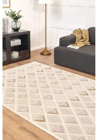 Resim Kaşmir Halı 7/24 Luna Zodiac 80x300 CM Salon Mutfak Halısı Yolluk Kilim 