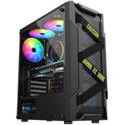 Resim DFS Gaming Bane R5-5600X 16 GB 512 GB M.2 SSD 8 GB RTX4060 Free Dos Masaüstü Oyuncu Bilgisayarı 