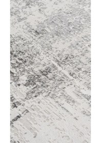 Resim By Özer Halı Gri Renk Krem Desenli Koza Halı Oasis A0682b Salon Halısı Çok Renkli 