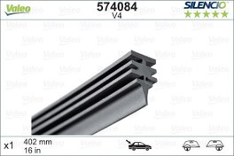 Resim SİLECEK LASTİĞİ Valeo Silencio X1 402 mm ARKA V4 MAREA W.END; TIPO 
