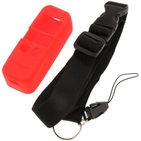 Resim Homyl Djı Cep Sabitleyici Için Silikon Kılıf Konut Kırmızı 