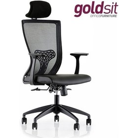 Resim Dekofis Goldsit Fileli Koltuk 