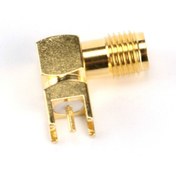 Resim ROBİZ Sma Pcb Tip Soket 90 Derece Sma-kwe Gsm Gps Gprs Rf Anten Soketi 